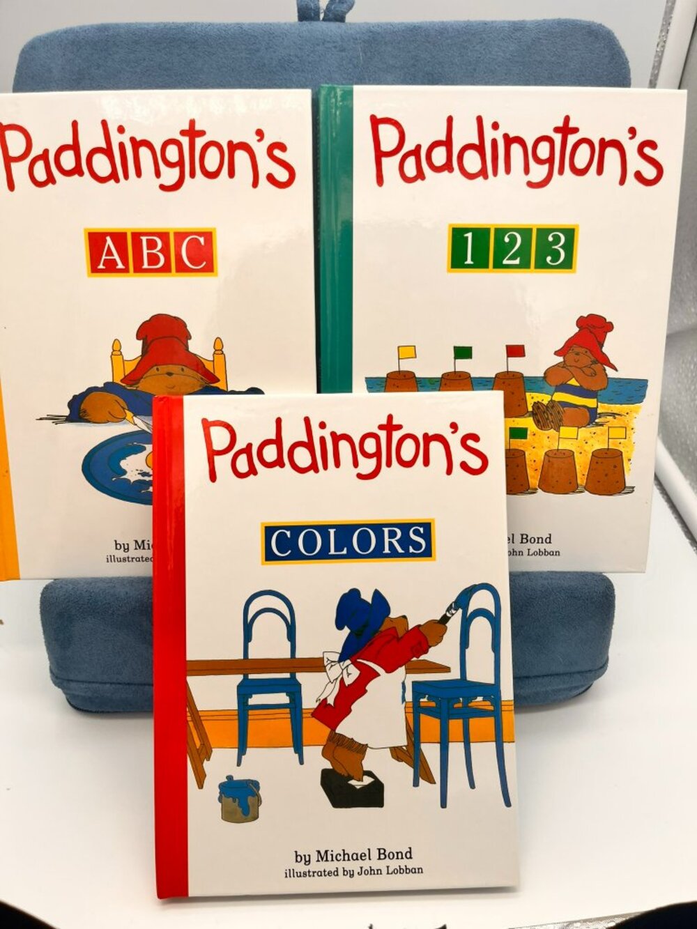 Paddington Bear Board Books Lot ABC 123 Colors Michael Bond Vintage Toddler Set